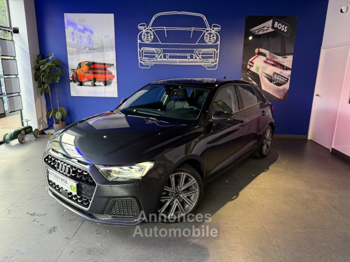 Audi A1 Sportback 30 TFSI 116 ch S tronic 7 ADVANCED PREMIERE MAIN FRANCAISE - 1