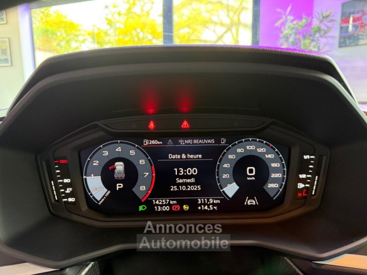 Audi A1 Sportback 30 TFSI 116 ch S tronic 7 ADVANCED PREMIERE MAIN FRANCAISE - 13