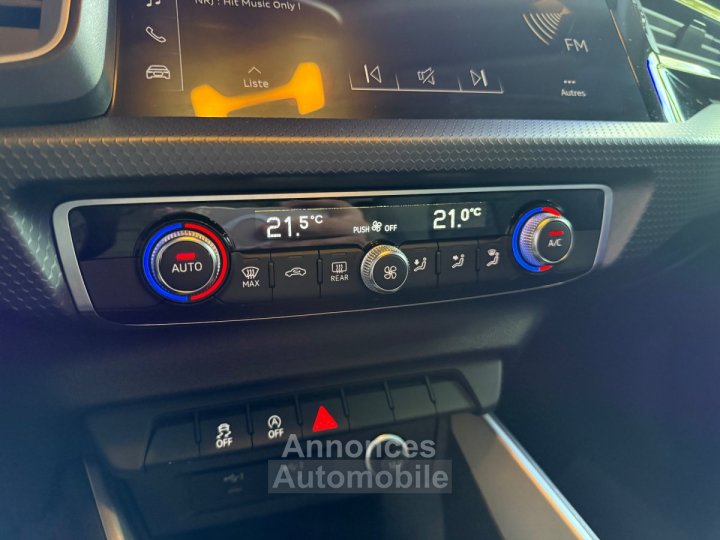 Audi A1 Sportback 30 TFSI 116 ch S tronic 7 ADVANCED PREMIERE MAIN FRANCAISE - 15