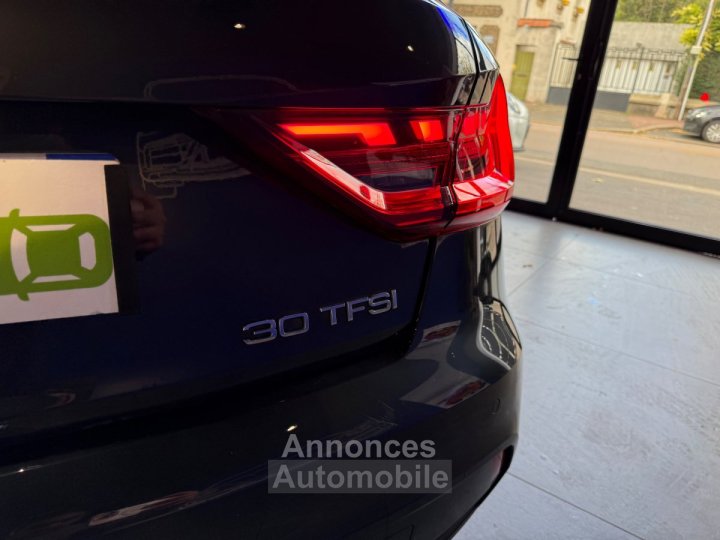 Audi A1 Sportback 30 TFSI 116 ch S tronic 7 ADVANCED PREMIERE MAIN FRANCAISE - 25