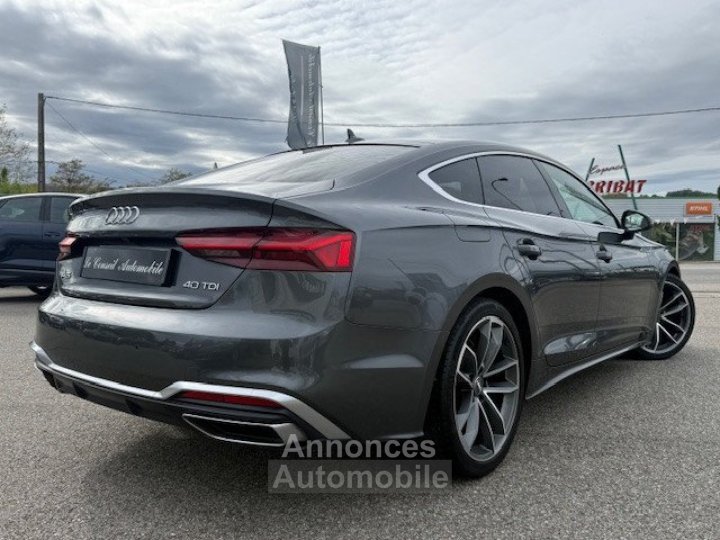 Audi A5 Sportback 40 TDI 190CH S LINE S TRONIC 7 - 5
