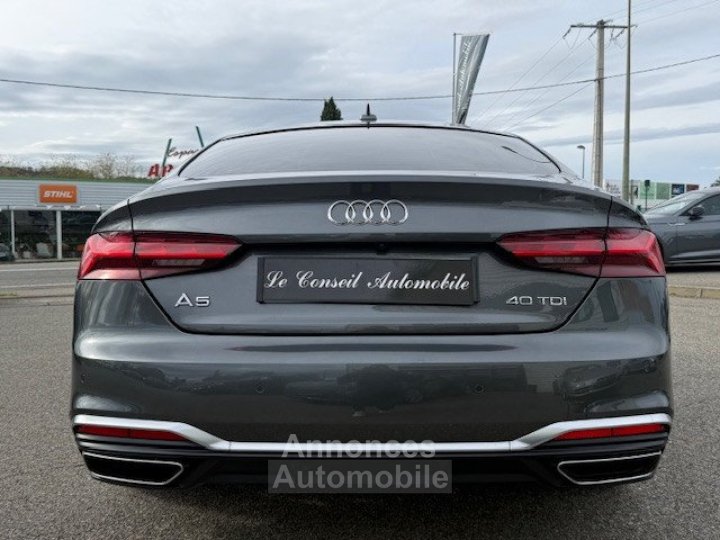 Audi A5 Sportback 40 TDI 190CH S LINE S TRONIC 7 - 6