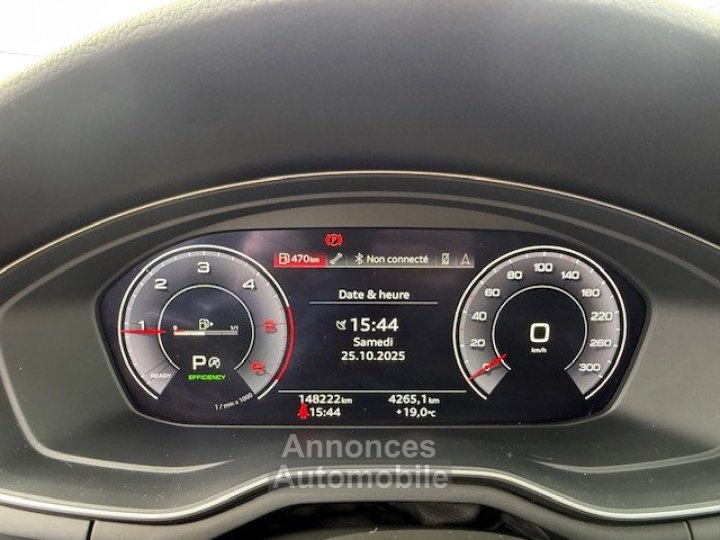 Audi A5 Sportback 40 TDI 190CH S LINE S TRONIC 7 - 13