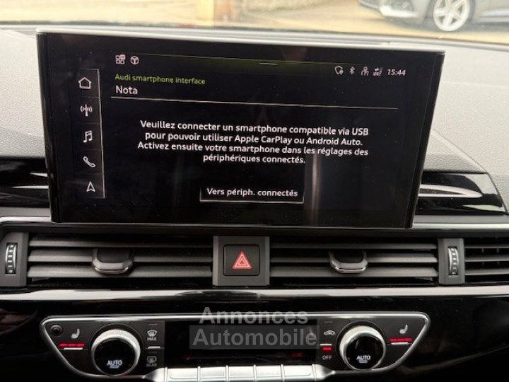 Audi A5 Sportback 40 TDI 190CH S LINE S TRONIC 7 - 15