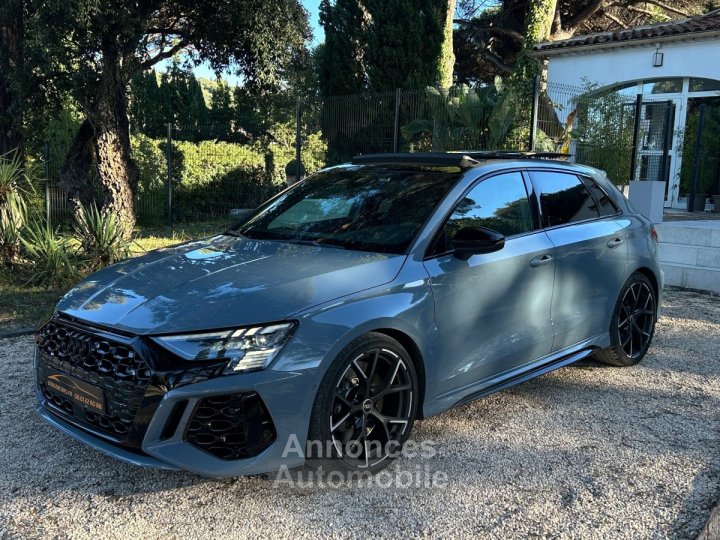Audi RS3 SPORTBACK 25 TFSI 400 S tronic 7 Quattro / FULL OPTIONS / 2ÈME MAIN / ORIGINE FRANCE - 2