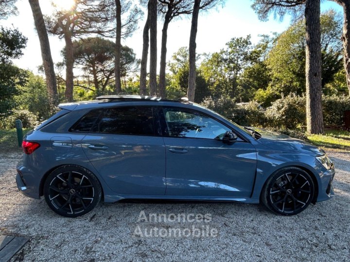 Audi RS3 SPORTBACK 25 TFSI 400 S tronic 7 Quattro / FULL OPTIONS / 2ÈME MAIN / ORIGINE FRANCE - 7