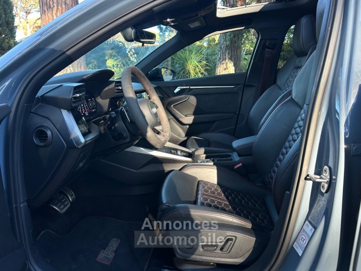 Audi RS3 SPORTBACK 25 TFSI 400 S tronic 7 Quattro / FULL OPTIONS / 2ÈME MAIN / ORIGINE FRANCE - 11