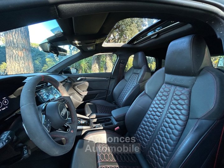 Audi RS3 SPORTBACK 25 TFSI 400 S tronic 7 Quattro / FULL OPTIONS / 2ÈME MAIN / ORIGINE FRANCE - 12