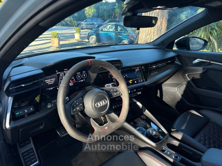 Audi RS3 SPORTBACK 25 TFSI 400 S tronic 7 Quattro / FULL OPTIONS / 2ÈME MAIN / ORIGINE FRANCE - 14
