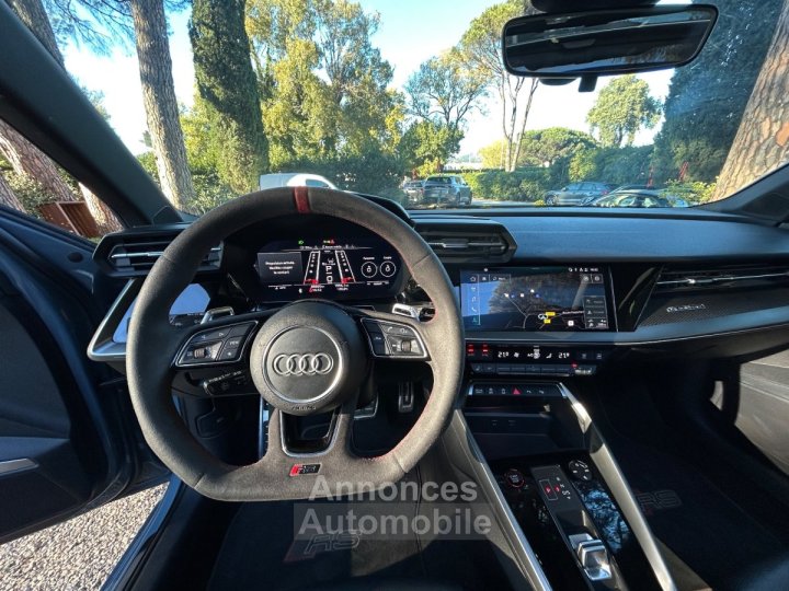 Audi RS3 SPORTBACK 25 TFSI 400 S tronic 7 Quattro / FULL OPTIONS / 2ÈME MAIN / ORIGINE FRANCE - 16