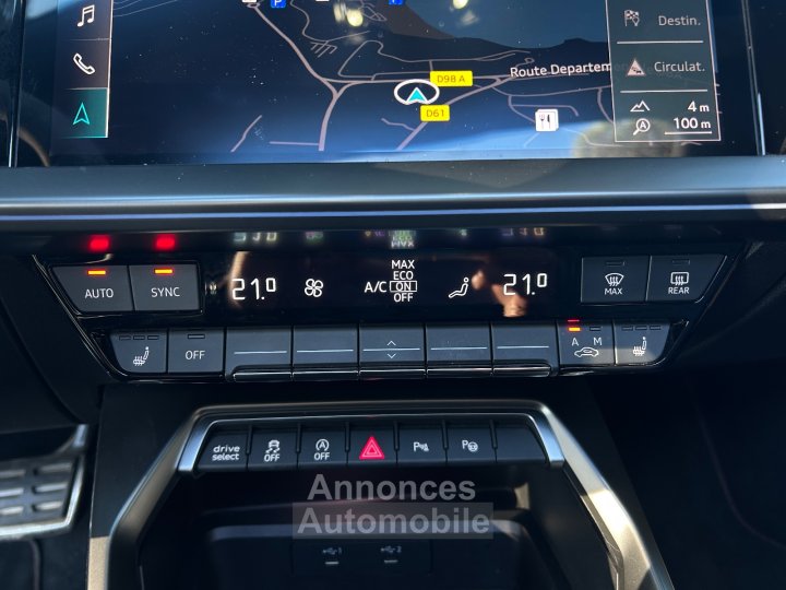 Audi RS3 SPORTBACK 25 TFSI 400 S tronic 7 Quattro / FULL OPTIONS / 2ÈME MAIN / ORIGINE FRANCE - 20