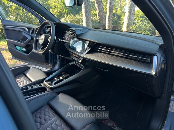 Audi RS3 SPORTBACK 25 TFSI 400 S tronic 7 Quattro / FULL OPTIONS / 2ÈME MAIN / ORIGINE FRANCE - 26