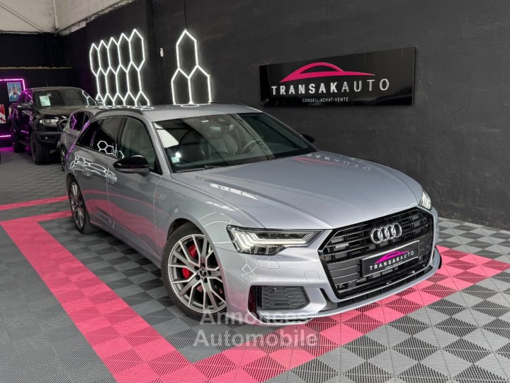 Audi A6 Avant 55 TFSIe 367 ch S tronic 7 Quattro Competition ~ Caméra de recul ~ Sièges cuir nappa ~ Matrix Led ~ Hayon éléctrique ~ - 1