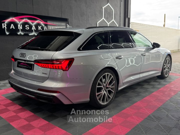 Audi A6 Avant 55 TFSIe 367 ch S tronic 7 Quattro Competition ~ Caméra de recul ~ Sièges cuir nappa ~ Matrix Led ~ Hayon éléctrique ~ - 4
