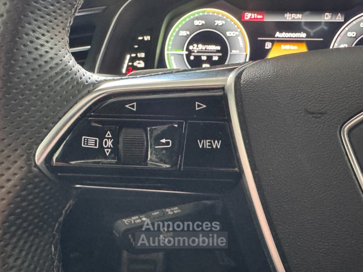 Audi A6 Avant 55 TFSIe 367 ch S tronic 7 Quattro Competition ~ Caméra de recul ~ Sièges cuir nappa ~ Matrix Led ~ Hayon éléctrique ~ - 17