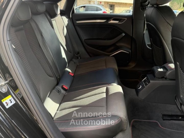 Audi S3 20 TFSI 310 CH 8V2 BVA Suivi 4 pneus neufs Virtual Cockpit Garantie 6 mois - 17