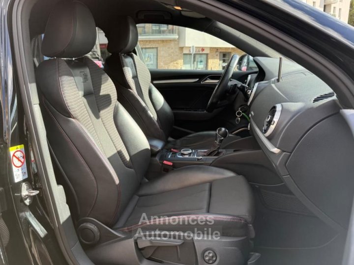 Audi S3 20 TFSI 310 CH 8V2 BVA Suivi 4 pneus neufs Virtual Cockpit Garantie 6 mois - 18