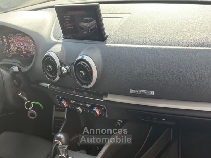 Audi S3 20 TFSI 310 CH 8V2 BVA Suivi 4 pneus neufs Virtual Cockpit Garantie 6 mois - 19