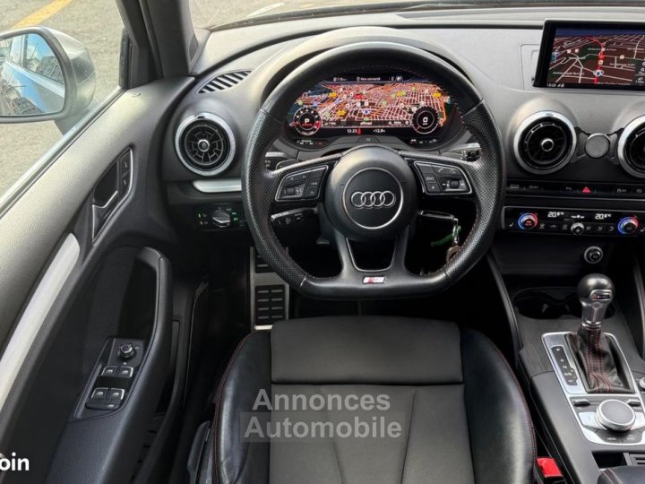 Audi S3 20 TFSI 310 CH 8V2 BVA Suivi 4 pneus neufs Virtual Cockpit Garantie 6 mois - 21