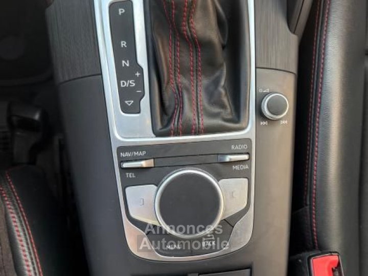 Audi S3 20 TFSI 310 CH 8V2 BVA Suivi 4 pneus neufs Virtual Cockpit Garantie 6 mois - 28
