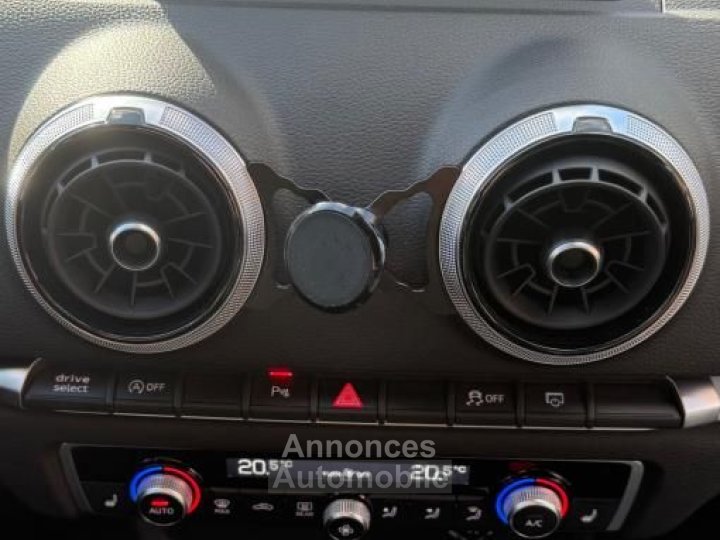 Audi S3 20 TFSI 310 CH 8V2 BVA Suivi 4 pneus neufs Virtual Cockpit Garantie 6 mois - 29