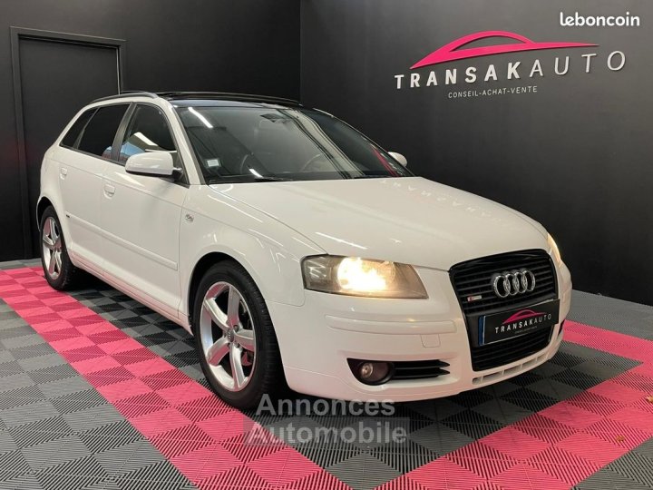 Audi A3 Sportback 20 TDI S Line 140 ch TOIT OUVRANT SIEGES CHAUFFANTS CHASSIS AVEC 315000 KM - 6