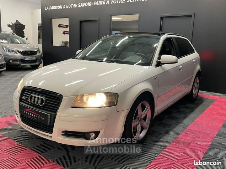 Audi A3 Sportback 20 TDI S Line 140 ch TOIT OUVRANT SIEGES CHAUFFANTS CHASSIS AVEC 315000 KM - 8