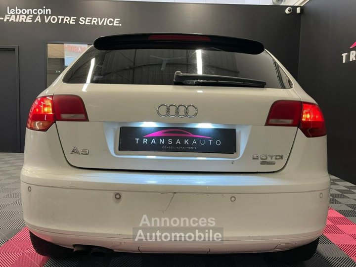 Audi A3 Sportback 20 TDI S Line 140 ch TOIT OUVRANT SIEGES CHAUFFANTS CHASSIS AVEC 315000 KM - 9