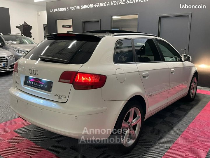 Audi A3 Sportback 20 TDI S Line 140 ch TOIT OUVRANT SIEGES CHAUFFANTS CHASSIS AVEC 315000 KM - 10