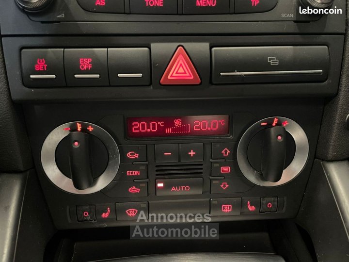 Audi A3 Sportback 20 TDI S Line 140 ch TOIT OUVRANT SIEGES CHAUFFANTS CHASSIS AVEC 315000 KM - 21
