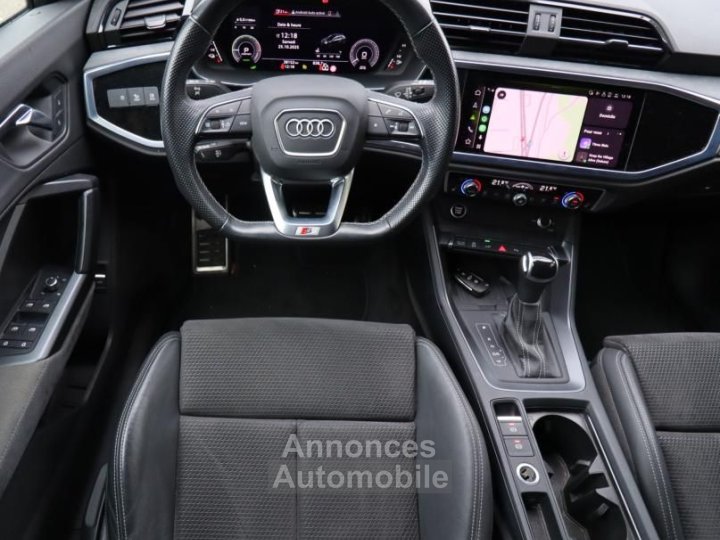 Audi Q3 Sportback 14 45 TFSIE 245 CH 150 PHEV HYBRID 13KWH S-LINE S-TRONIC BVA - 19
