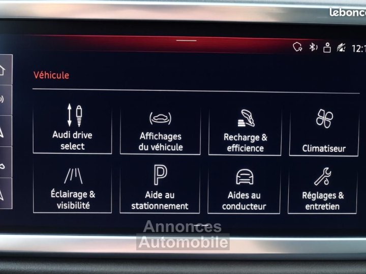 Audi Q3 Sportback 14 45 TFSIE 245 CH 150 PHEV HYBRID 13KWH S-LINE S-TRONIC BVA - 23