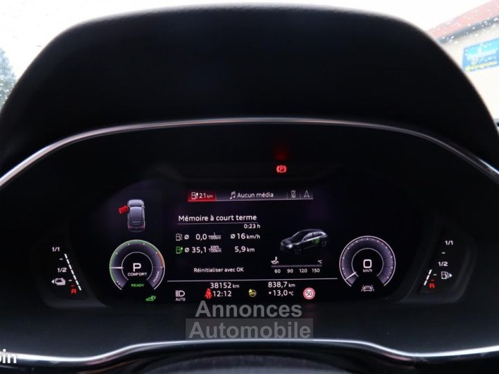 Audi Q3 Sportback 14 45 TFSIE 245 CH 150 PHEV HYBRID 13KWH S-LINE S-TRONIC BVA - 27