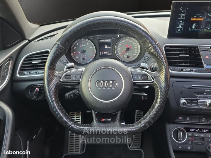 Audi RS Q3 25 TFSI 340 PACK BLACK QUATTRO S-TRONIC BVA GARANTIE 12 MOIS - 16