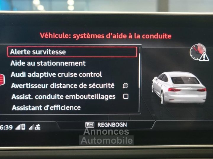 Audi A5 Sportback 40TDI 190ch S line S-tronic - 10