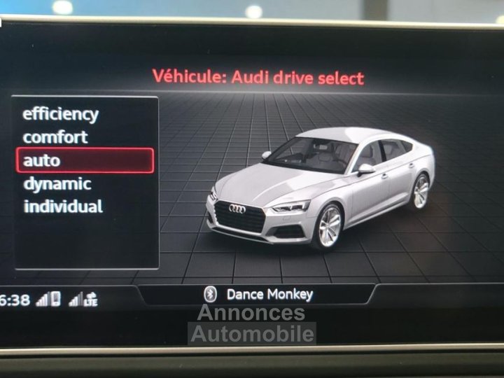 Audi A5 Sportback 40TDI 190ch S line S-tronic - 13