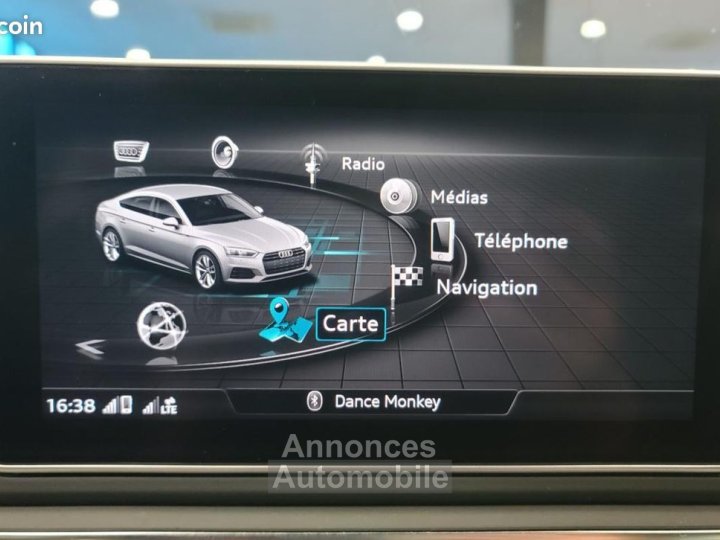 Audi A5 Sportback 40TDI 190ch S line S-tronic - 44