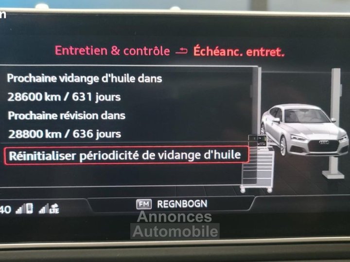 Audi A5 Sportback 40TDI 190ch S line S-tronic - 48