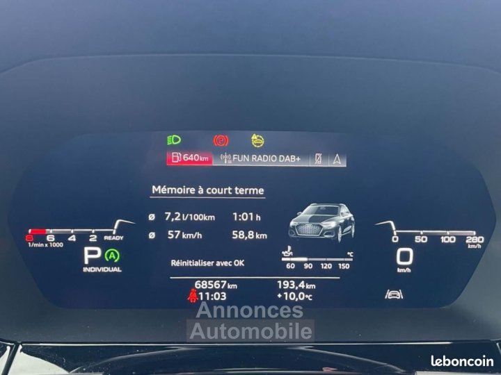 Audi A3 Sportback 15 35 TFSI 150 HYBRID MHEV S-LINE EDITION S-TRONIC BVA - 16