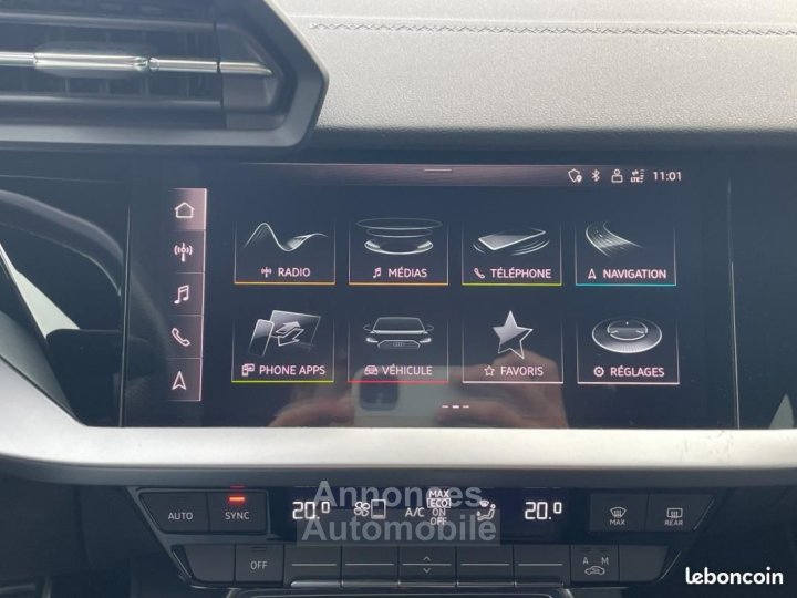 Audi A3 Sportback 15 35 TFSI 150 HYBRID MHEV S-LINE EDITION S-TRONIC BVA - 19