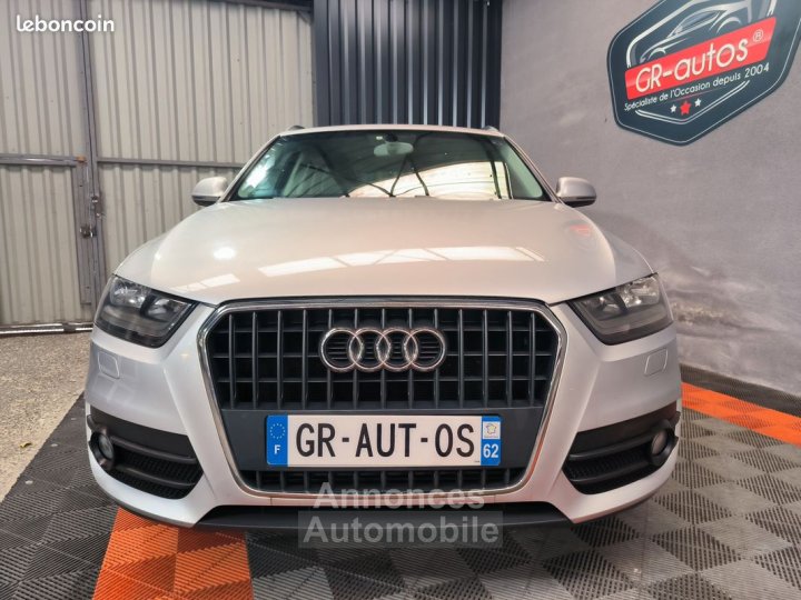 Audi Q3 2l TDI 140cv AMBIENTE 167000km 1ER MAIN garantie 6 mois GPS radar de recul clim - 5