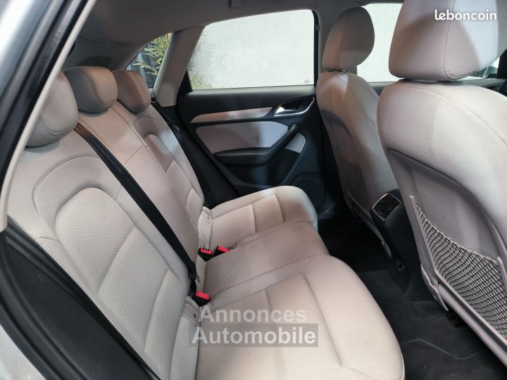 Audi Q3 2l TDI 140cv AMBIENTE 167000km 1ER MAIN garantie 6 mois GPS radar de recul clim - 7