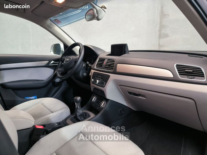 Audi Q3 2l TDI 140cv AMBIENTE 167000km 1ER MAIN garantie 6 mois GPS radar de recul clim - 8