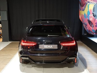 Audi RS6 C8 AVANT 600cv | Malus inclus Pack Dynamique RS Plus Céramiques Toit Ouvrant Matrix B&O Camera 360°   - 4