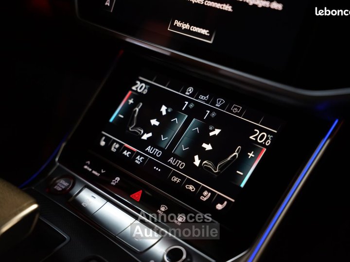 Audi RS6 C8 AVANT 600cv | Malus inclus Pack Dynamique RS Plus Céramiques Toit Ouvrant Matrix B&O Camera 360° - 12
