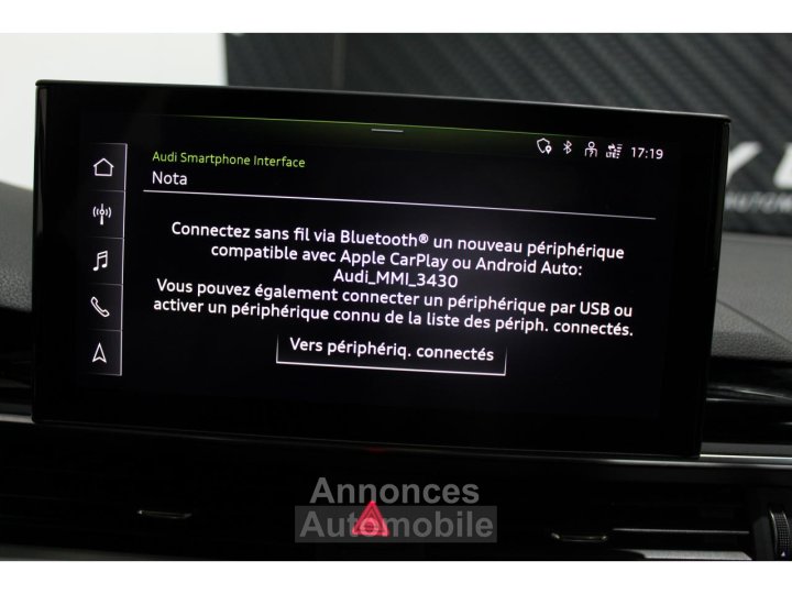 Audi A4 Avant 20 40 TFSI - 204 - BV S-tronic  BREAK S line - TOIT OUVRANT - SUIVI - 16