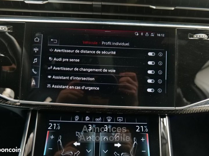 Audi SQ7 40 TDI 435CH 7 PLACES 1° MAIN FRANCAIS TVA RECUPERABLE MATRIX LED ATTELAGE SOFT CLOSE - 38