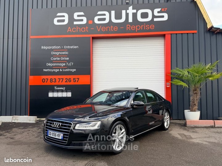Audi A8 Phase 2 Berline 30 TDI 258 CV QUATTRO TIPTRONIC BOITE AUTO- pack luxe - 1