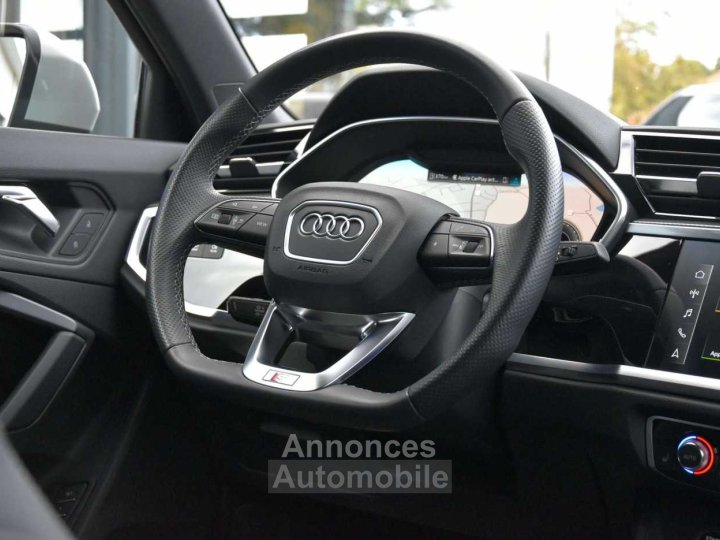 Audi Q3 35 TFSI Sportback S tronic S line - CAMERA - XENON - - 12
