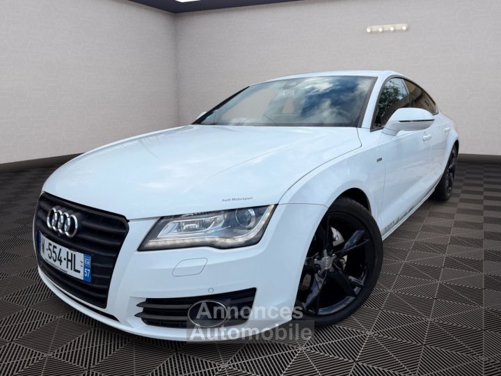 Audi A7 Sportback 30 V6 TDI 204 S-LINE MULTITRONIC Alcantara/Cuir, Xénon, Caméra Recul - 1
